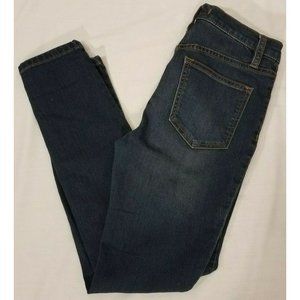 Free People Sz. 26 High Rise Skinny Jeans Medium Wash